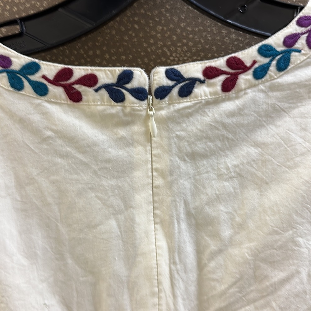 🔥🔥🔥NEW Anthropologie Roller Rabbit Belted Balloon Sleeves Naema Dress - Picture 10 of 13